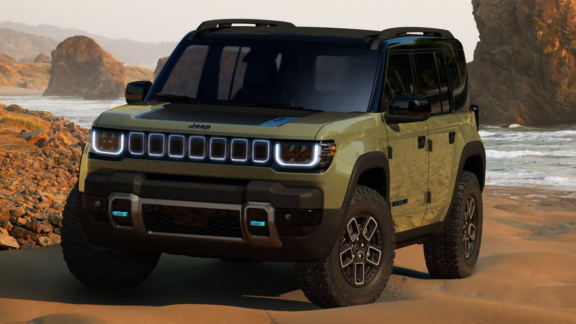 Jeep Recon EV 2024 Jeep Recon EV Officially Announced! 2024-jeep-recon-front-view-