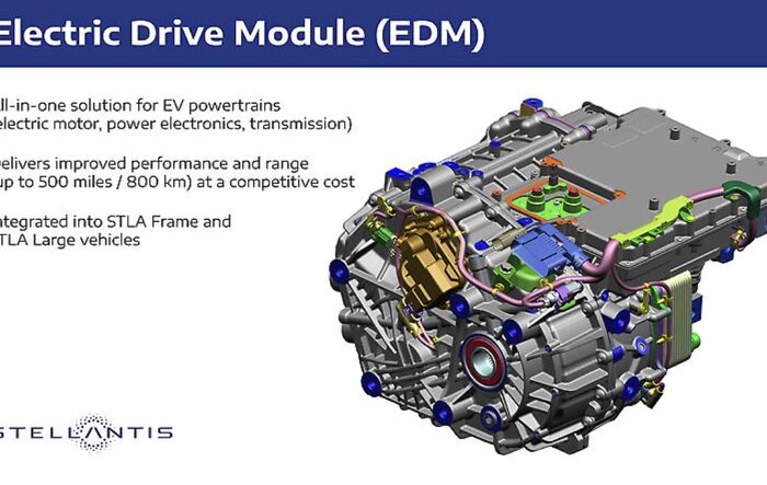 Jeep Recon EV is powered by new Electric Drive Module (EDM) which "will help each platform achieve driving range up to 500 miles (800 km)."